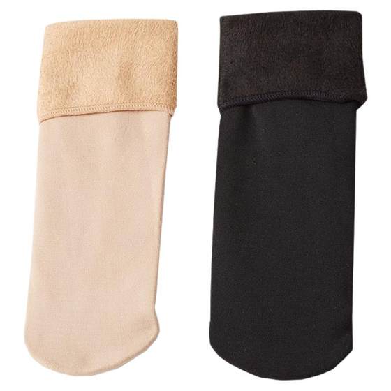 Snow socks Winter warm, anti -freezing, cold, cold and velvet plus thick child in autumn and winter, floor socks home socks, home cold dew ankles
