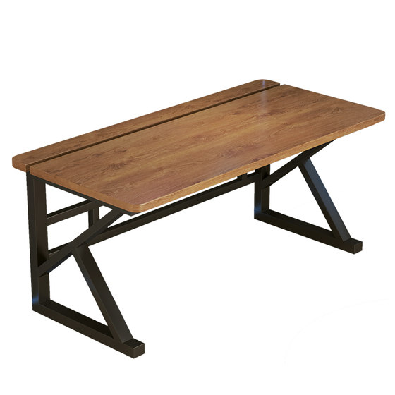 Solid wood computer desk desk desk long table simple desk student home bedroom e-sports desk workbench
