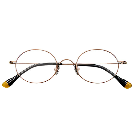 
Ultra-light pure titanium small frame myopia glasses for women can be equipped with a height-number small face oval frame flat light eye frame professional glasses