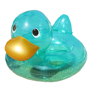 Swimming circle Children under armpit inspiration young children's seats, children transparent duck thickened buoyant life ring