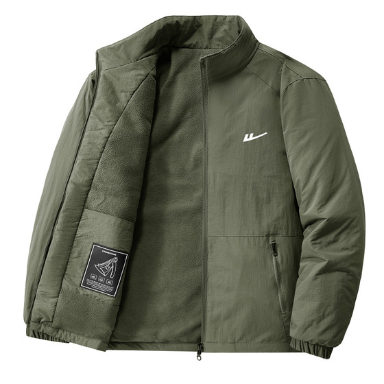 
Pull back jacket men's spring and autumn new waterproof outdoor casual sports windbreaker men's jacket loose jacket
