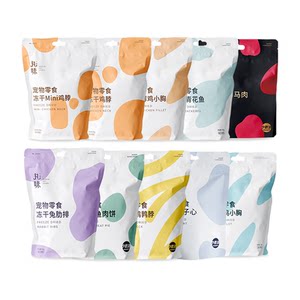 
[Pill Flavor] Cat and puppy training snacks tooth grinding stick freeze-dried quail legs rabbit chop chicken neck breast duck staple food