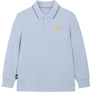 
Hush Puppies children's clothing boys casual polo shirts big children spring and autumn new baby loose children's sports long-sleeved T-shirts