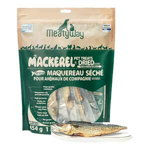 Meatyway Banquet air -dried original cutting catfish natural fish oil and hair nutrition training reward dog pet snacks
