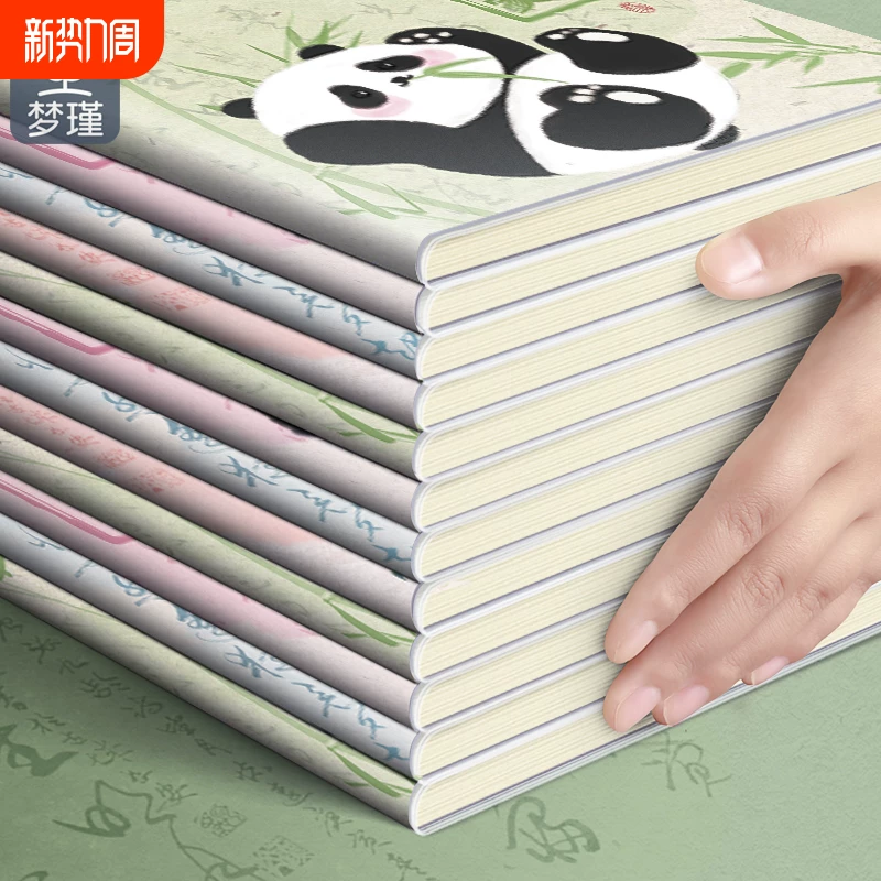Ноутбук, мультяшная качественная книга, блокнот для студентов, 2024 год, новая коллекция, увеличенная толщина