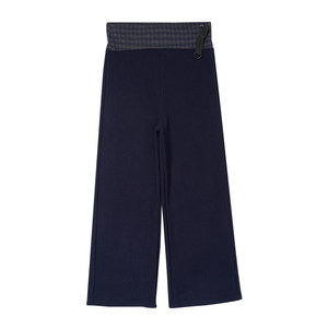 
MASANON Maternity Pants Winter Outerwear 2026 New Imitation Cashmere Glutinous Rice Pants Plus Velvet Thickened Wide Leg Pants Winter Wear