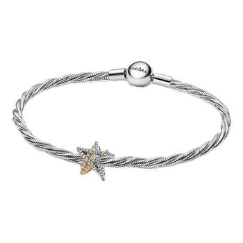 
[Yellow star same style] Pandora Pandora bright star bracelet set star bracelet personalized couple gift