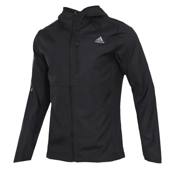 
Genuine Adidas Adidas 2026 new men's hooded outdoor sports coat woven jacket JI8658