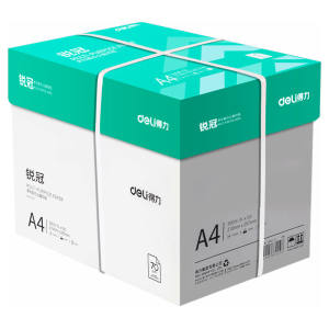 
Deli a4 printing paper a4 paper copy paper free shipping full box double-sided white paper draft paper affordable pack 80g paper a four paper 70g grams one box 5 packs printer paper raw wood pulp wholesale office supplies