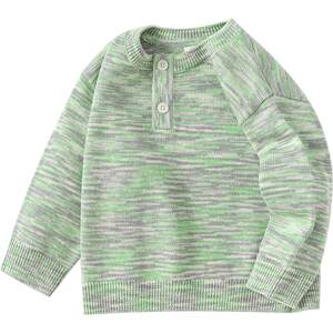 
Balabala baby knitted sweater for boys and girls, spring and autumn children's clothing, baby pullover bottoming shirt for children