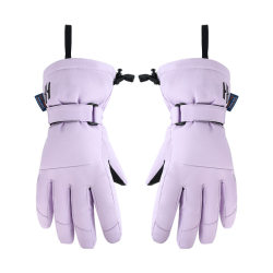 Professional-grade ski gloves that are windproof and waterproof with good looks
