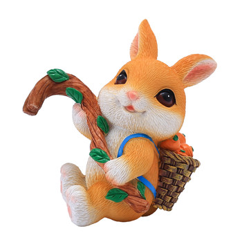 Climbing rabbit flower pot pendant fish tank landscaping ornaments
