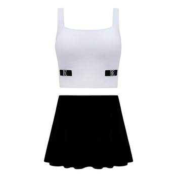 BE Fan De'an sun protection sports style split swimsuit