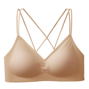 
Six Rabbits Beauty Back Bra Women's Seamless Liquid Foundation Gather Slimming Sexy Spaghetti Strap Bra Spring 2026