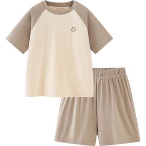 [MINI Parent -Child Plant Core Sky] Mini Barabala male girl pajamas home clothes set
