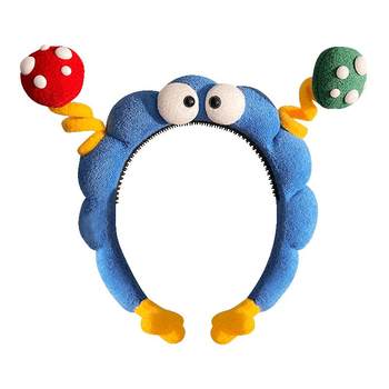 Cute twist stick big eyes, big eyes, wash face hoop
