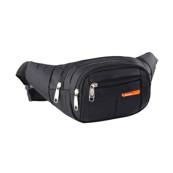 New cash register business waist bag men's and female outdoor multi -function sports mobile phone waist bag anti -splashing wear -resistant mesengers chest bag