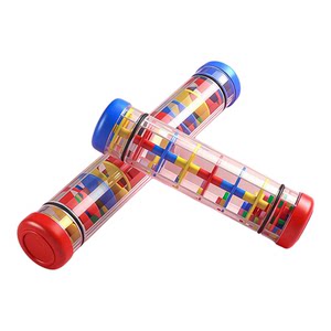 
Orff Rain Sound Drum Simulation Children's Wooden Hourglass Music Early Education Instrument Parent-Child Toy Montessori Audit Bottle