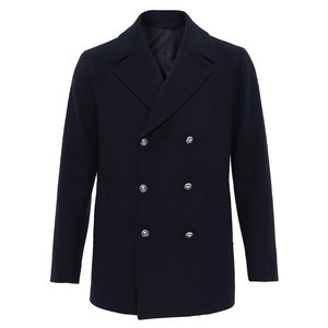 
[Stiff and stylish] callisto Callisto business men's spring and autumn new double-breasted woolen coat trendy