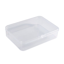 Card storage box transparent dustproof storage box with lid