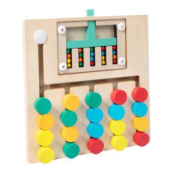 Logical thinking training four-color game