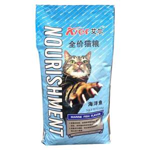 
Aier cat food 10kg full price marine fish beef flavor cat food into kitten food cat food stray cat food staple food 20*0.5kg