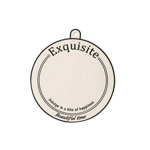 French simple placemat heat insulation pad high temperature resistant and easy to wash non-slip dining plate dining table pad anti-scalding pot pad coaster bowl pad
