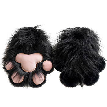 Internet celebrity plush cat claw gloves cute 2D outfit