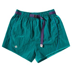 Nothomme outdoor camping metal luster sports shorts, color belt, meat, thin hot pants ladies