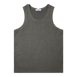 Tomatopapa hot summer new vest men's fitness sports training clothes pure color basic cotton sweat sucking sleeveless jacket