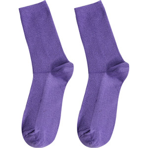 
Starting Korean socks Korea Dongdaemen versatile solid color socks net-king candy color medium socks color stacked socks for women