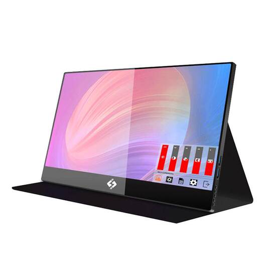 Aiguan 15.6-Inch 4K Portable Display - External Touch Screen for ...