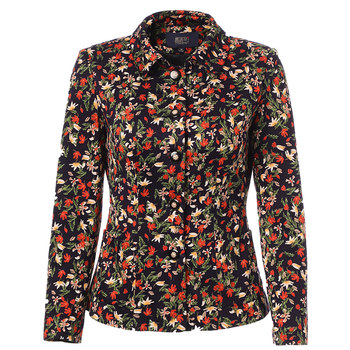 
Xiangmulan long-sleeved jacket age-reducing slim body