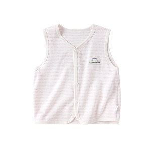 
Newborn vest spring and autumn infant vest cardigan male and female baby vest pure cotton thin baby vest summer