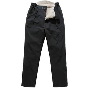 Rex rabbit fur all -round pants in the old age leather pants male plus thickened winter high -waisted rabbit fur cotton pants