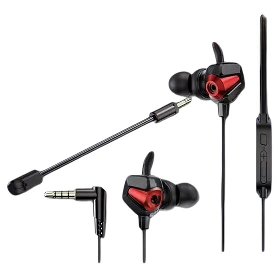 
HP/HP Wired Headphones E-sports Games Desktop Computer Laptop Headset Chicken CF Special 3.5mm Round Hole