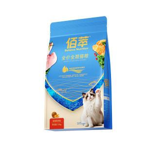 
Baicui salmon and anchovy full price cat food, hair care and skin care, all-stage cat staple food 1.8kg