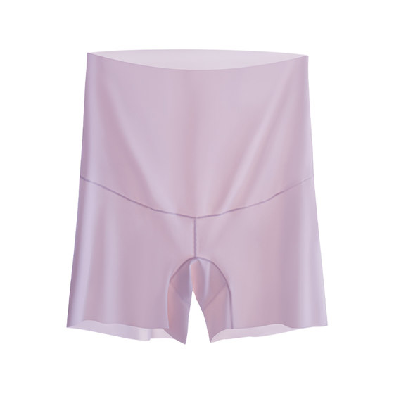 
Maternity safety pants and leggings two-in-one seamless ice silk ultra-thin high-waist large size anti-exposure autumn and winter thin shorts