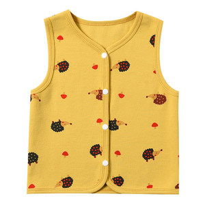 
Baby vest pure cotton men and women children small vest vest vest spring baby belly protection and cool clothes horse clip