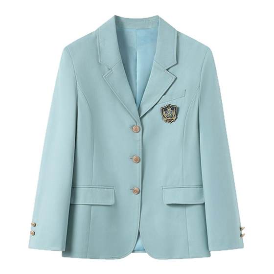 
Summer and Wind Chimes Mint color three-pin suit original JK uniform Japanese uniform jacket set versatile