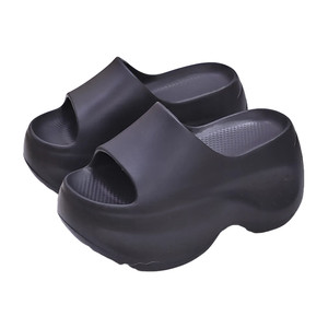 
2026 summer new Internet celebrity thick-soled heightening slippers for women to wear on the beach and soft-soled non-slip sandals