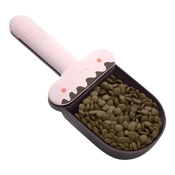 
Sealing food spoon, cat food shovel, multifunctional pet food scoop, dog measuring cup, sealing clip, cat canned spoon
