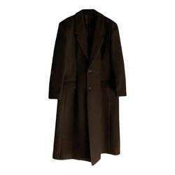 Bishe Maillard Coat Mid-length Loose Korean Style Casual Shoulder-padded Woolen Coat Trendy And Versatile Winter New Style