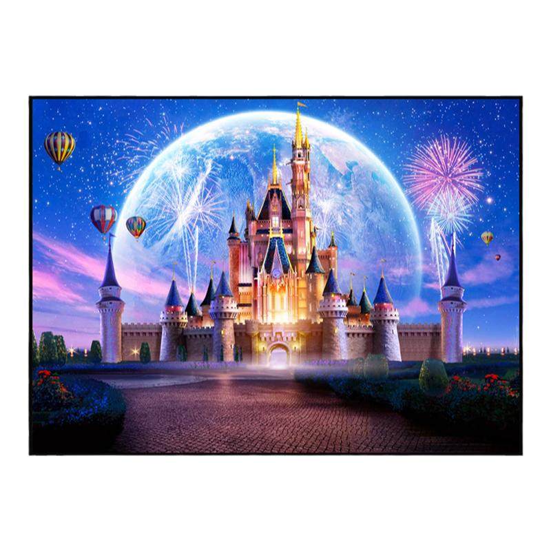 Disney Castle Diamond Painting - Modern Canvas Art