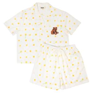 tbh Beasts Home ROP Tiansi Cotton Home Clothing Set All Seasons You can wear male and female couples' pajamas outside
