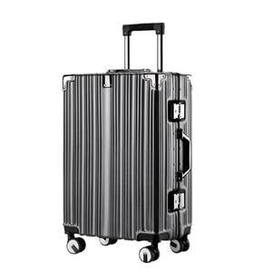 
GEMU Gemu large-capacity suitcase men's 20 aluminum frame trolley case women's silent universal wheel student zipper suitcase
