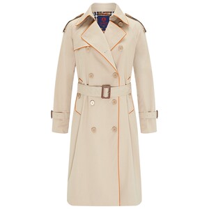 
Navigare Italian dinghy mid-length high-end windbreaker women's 2026 spring British style double-breasted coat