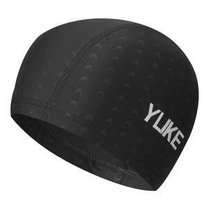 
Swimming cap for men and women, waterproof, non-stretching, special ear protection for long hair, children's swimming hat, comfortable cloth cap set