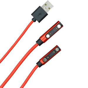 Lenovo phone watch charging cable d2/z1/a3/a7s/a8/a9/a11s/k1/k5 red Laiku original lecoo children's phone watch charger magnetic universal data cable accessories