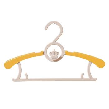Manxi children's clothes hanger multifunctional telescopic